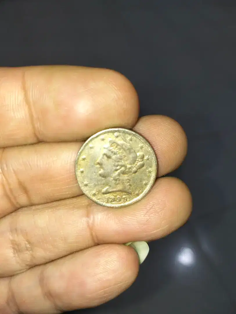 Coin 5 Dollars Liberty Head