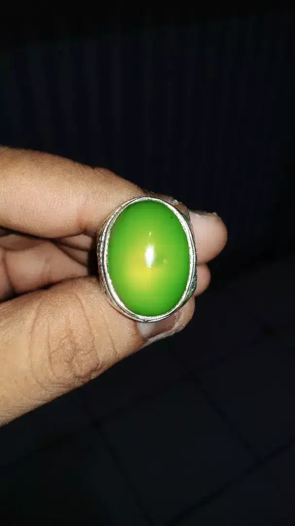 Giok Serphentine Green Apple Super Istimewa