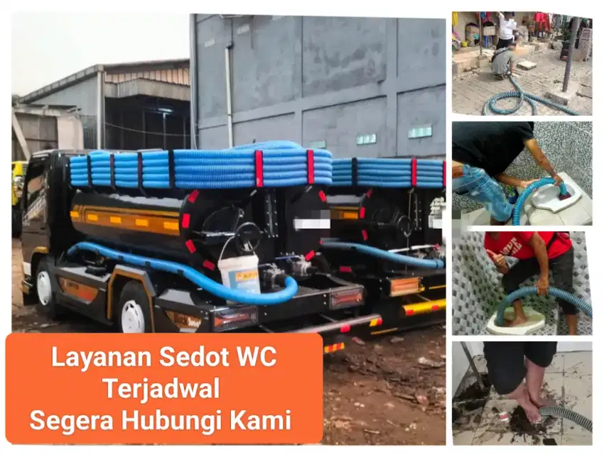 SEDOT WC MAMPET, KURAS LUMPUR TINJA DLL