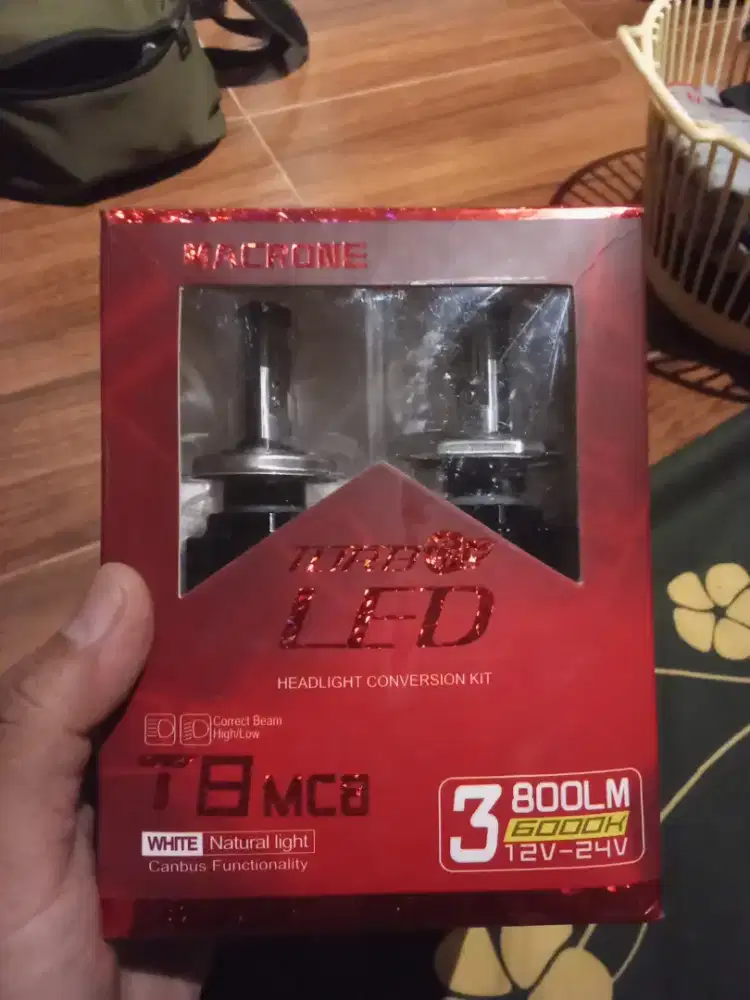 Dijual lampu LED H4, merk Turbo LED