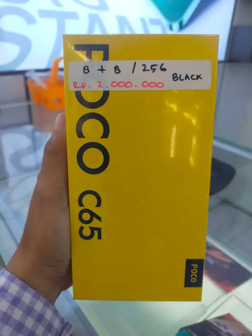 Poco c65 8+8/256 GB promo bnting harga