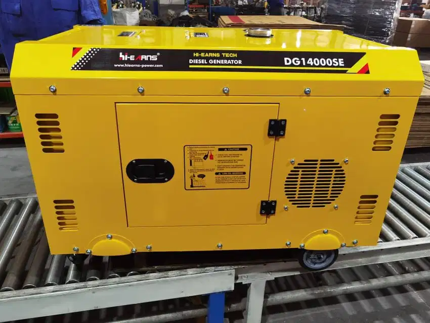 Genset Silent Diesel 15 kVA 1 phase