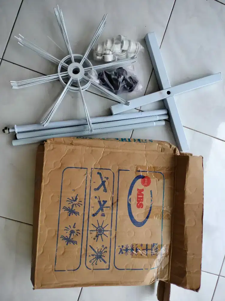 Rak putar gantung 7 susun