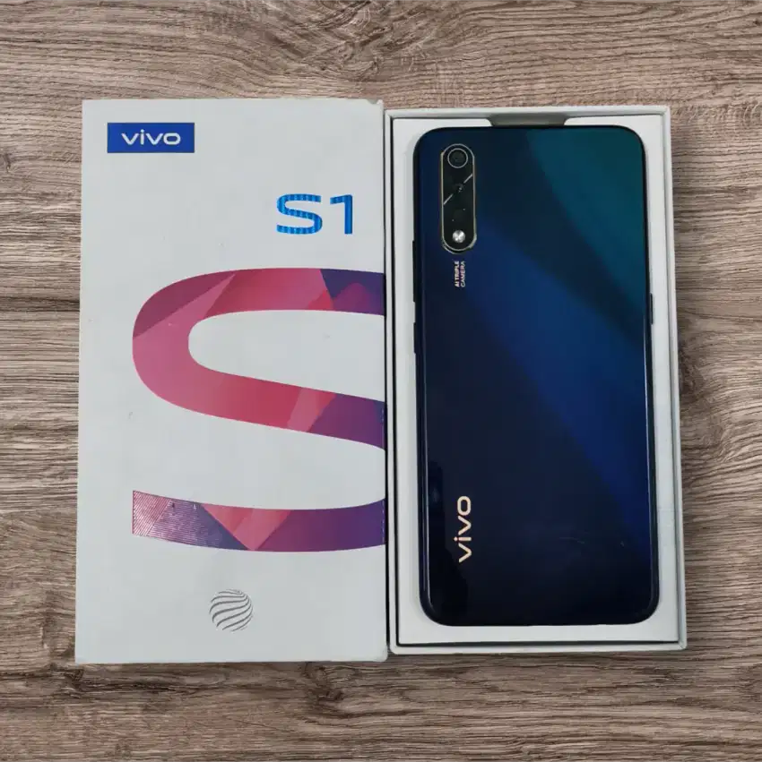 MURAH‼️ VIVO S1 4/128GB AMOLED FINGERPRINT LAYAR KAMERA JERNIH