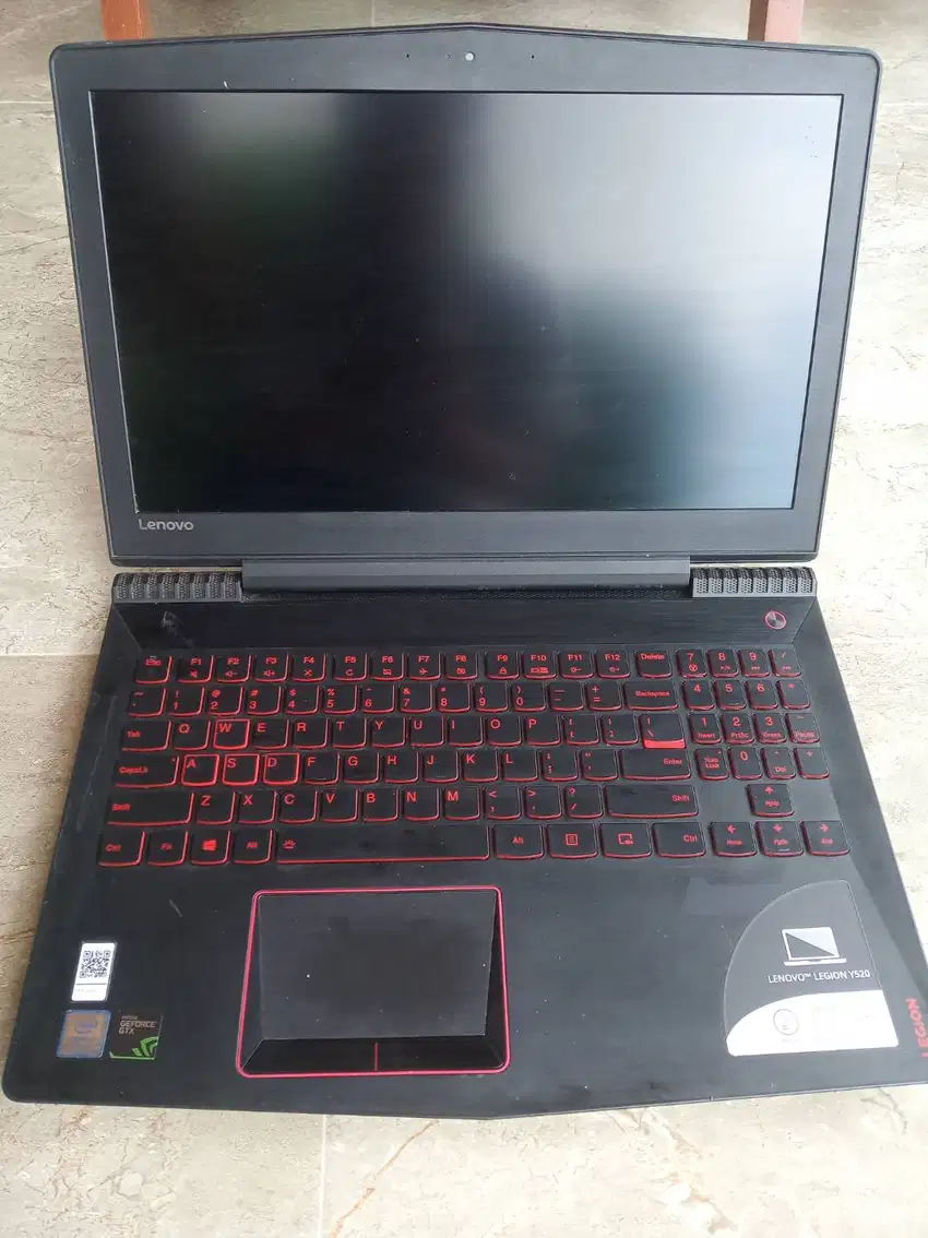 legion y520 core i7 gen7, ram 16, ssd M2 256, gaming desain dll