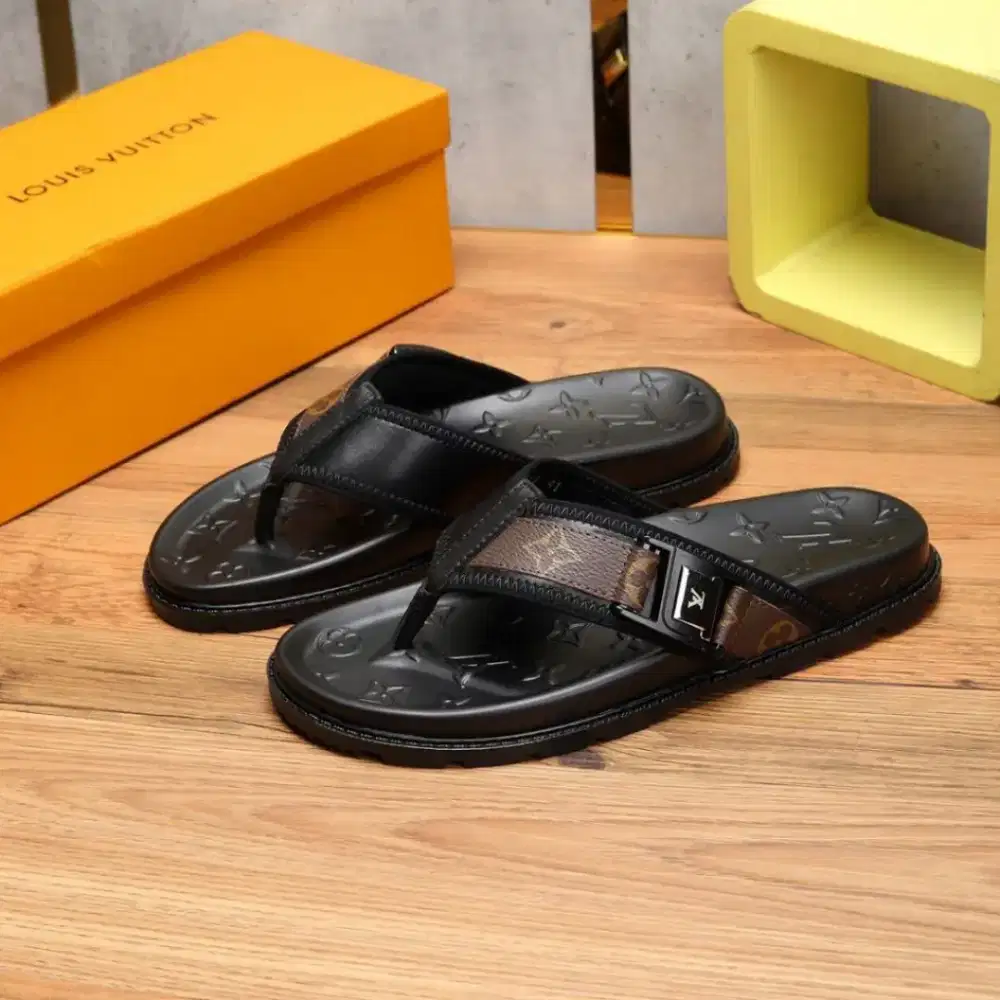 SANDAL LOUIS VUITTON MEN'S BRANDED IMPORT