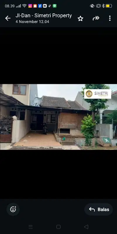 Dijual rumah graha bintaro flamboyan loka