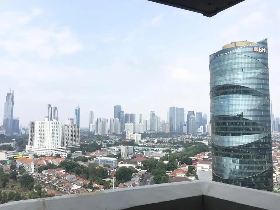 Disewakan, furnished, Studio tapi ukuran besar  45 meter