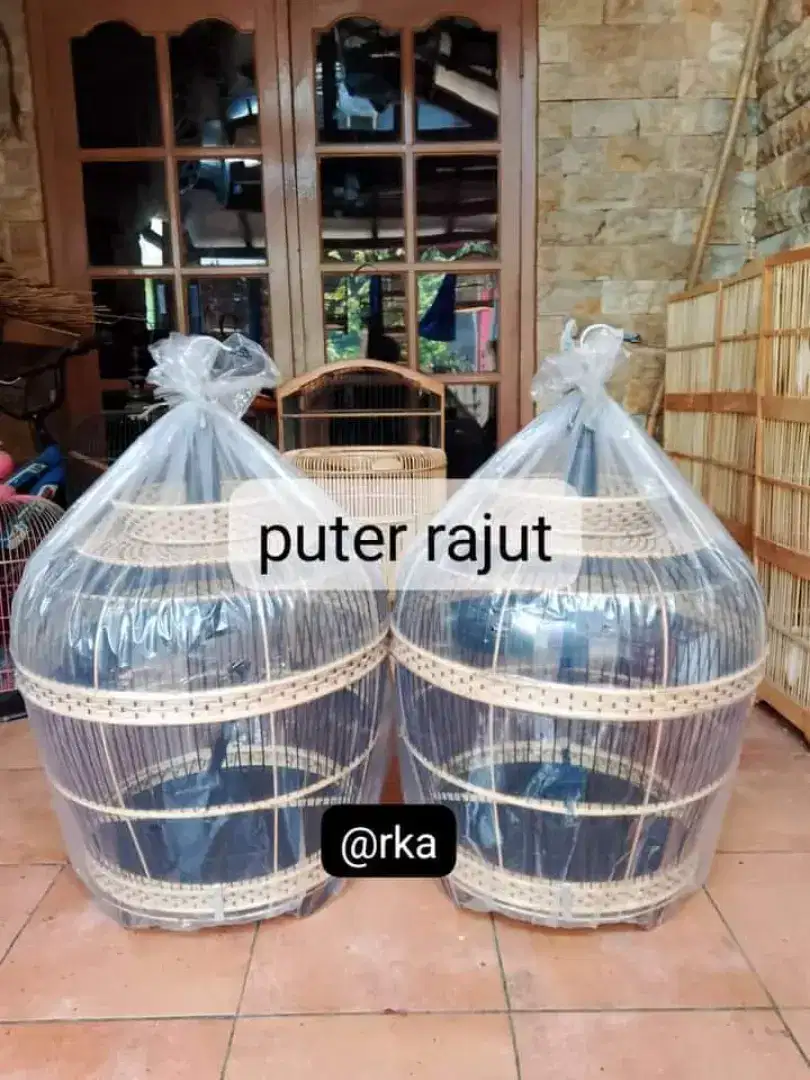 sangkar puter rajut