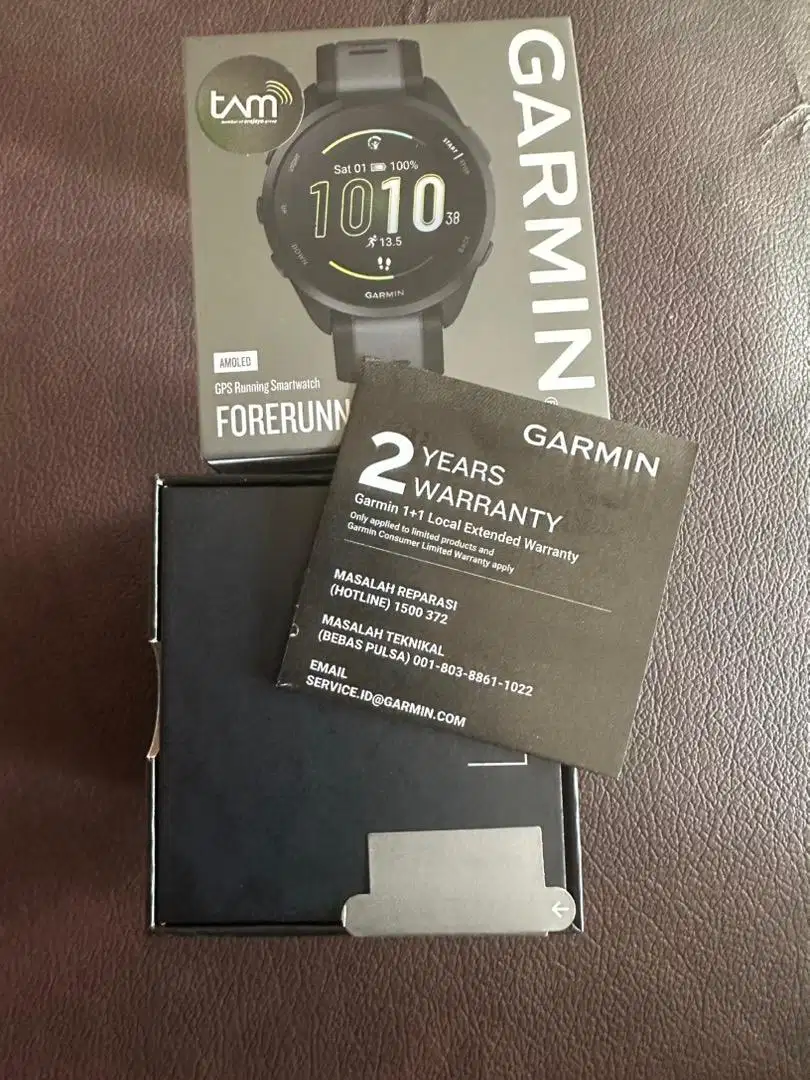 GARMIN FORERUNNER 165 BRAND NEW SMART WATCH BLACK