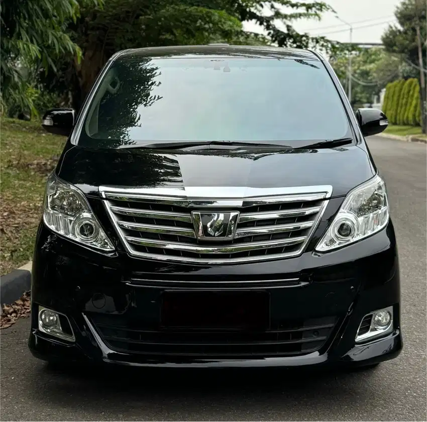 Alphard G 2012 Black On Beige km 63 rb Harga CASH bukan credit2