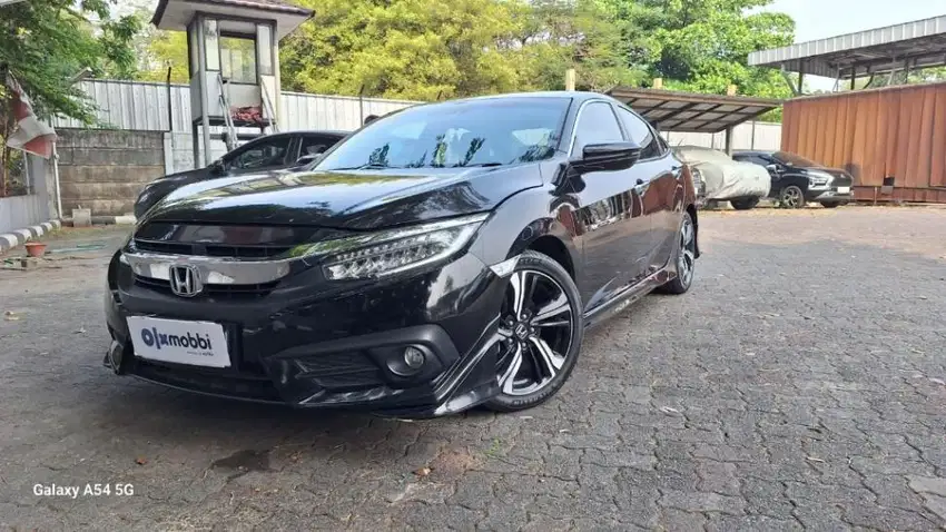 Pajak Panjang - Honda Civic 1.5 Turbo Bensin-AT 2017 Hitam  (TBU)