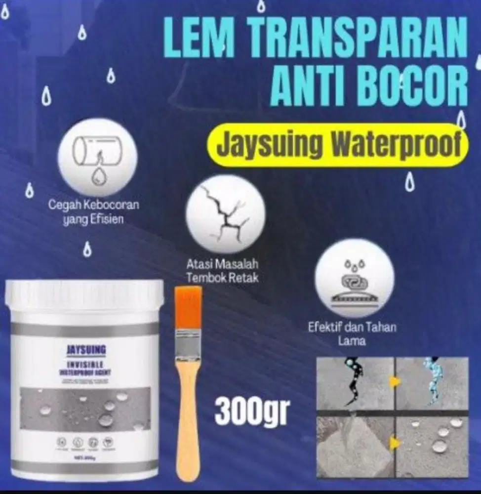 Jaysuing Lem Perekat Transparan