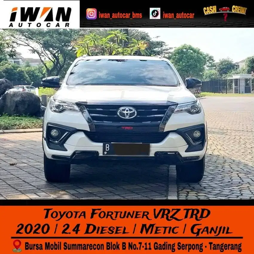 2020 Toyota Fortuner VRZ TRD 2.4 AT Diesel