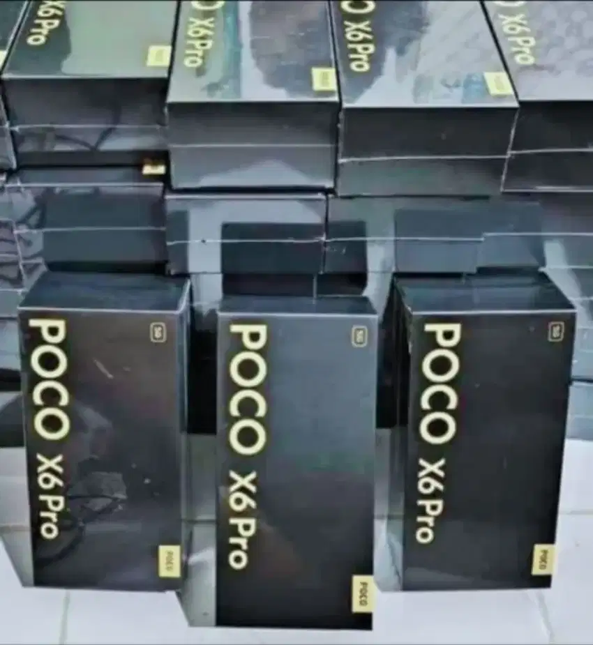 New POCO X6 PRO 12/256 GARANSI RESMI 1 TAHUN