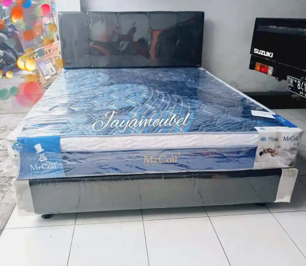 Springbed Merk Mister Coil Queen Size Mr Coil Ukuran 160cm × 200cm