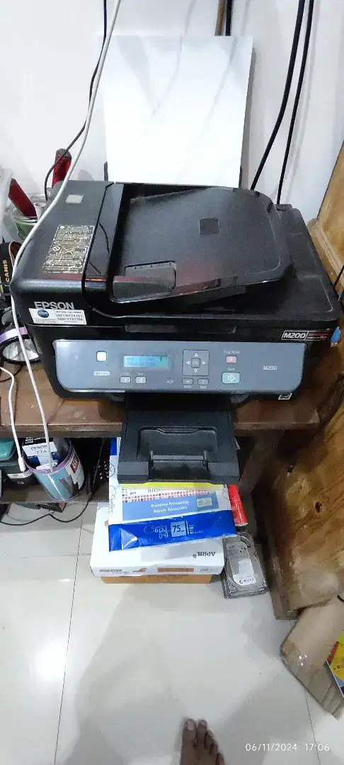 Printer Epson M200 Lan Ethernet ADF Folio F4