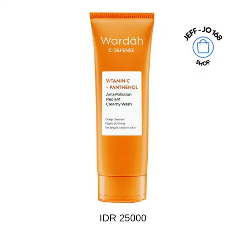 Wardah C-Defense Energizing Creamy Wash 50ml