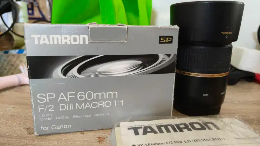 Tamron 60 mm Macro f/2 for Canon