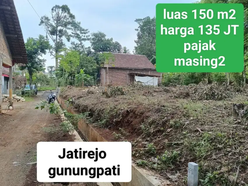 TANAH KAMPUNG MURAH GUNUNGPATI SEMARANG