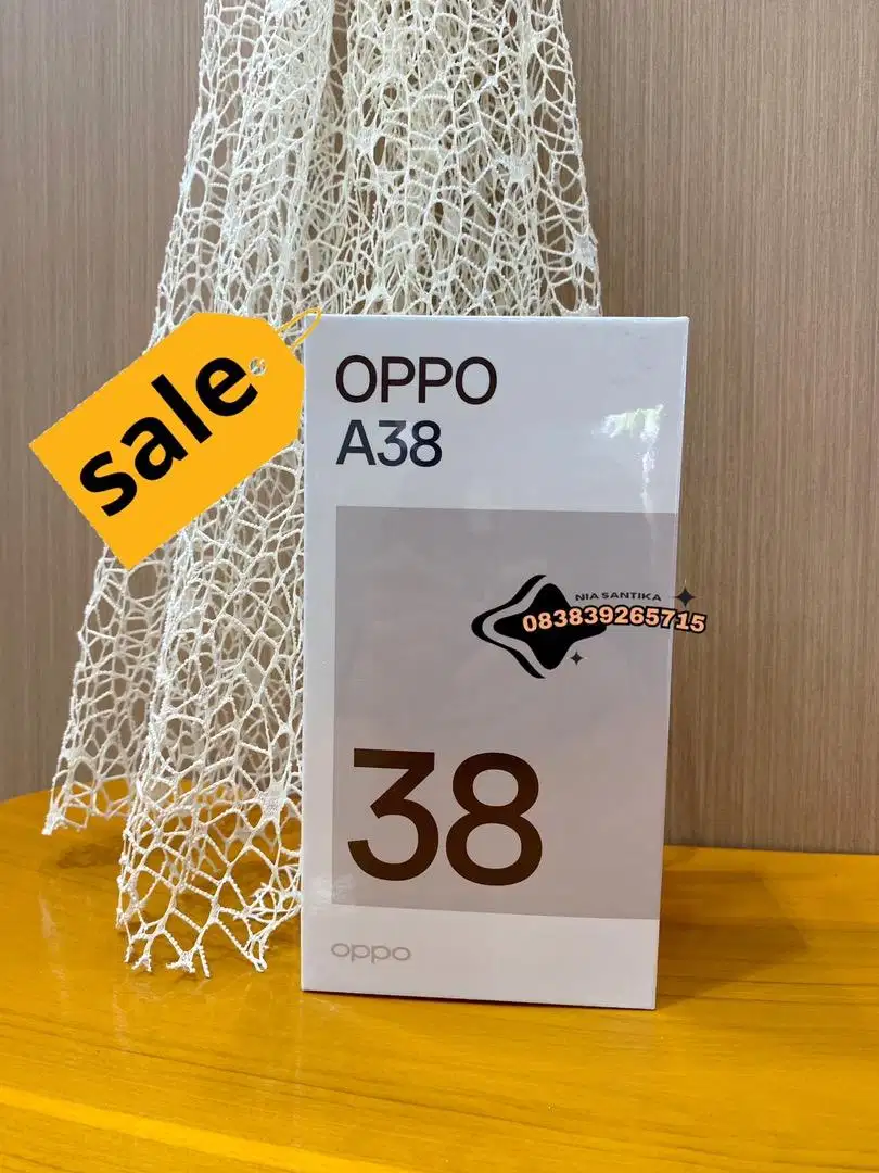 PROMO OPPO A38 Ram 6/128 NEWW SEGELL GARANSI RESMI OPPO