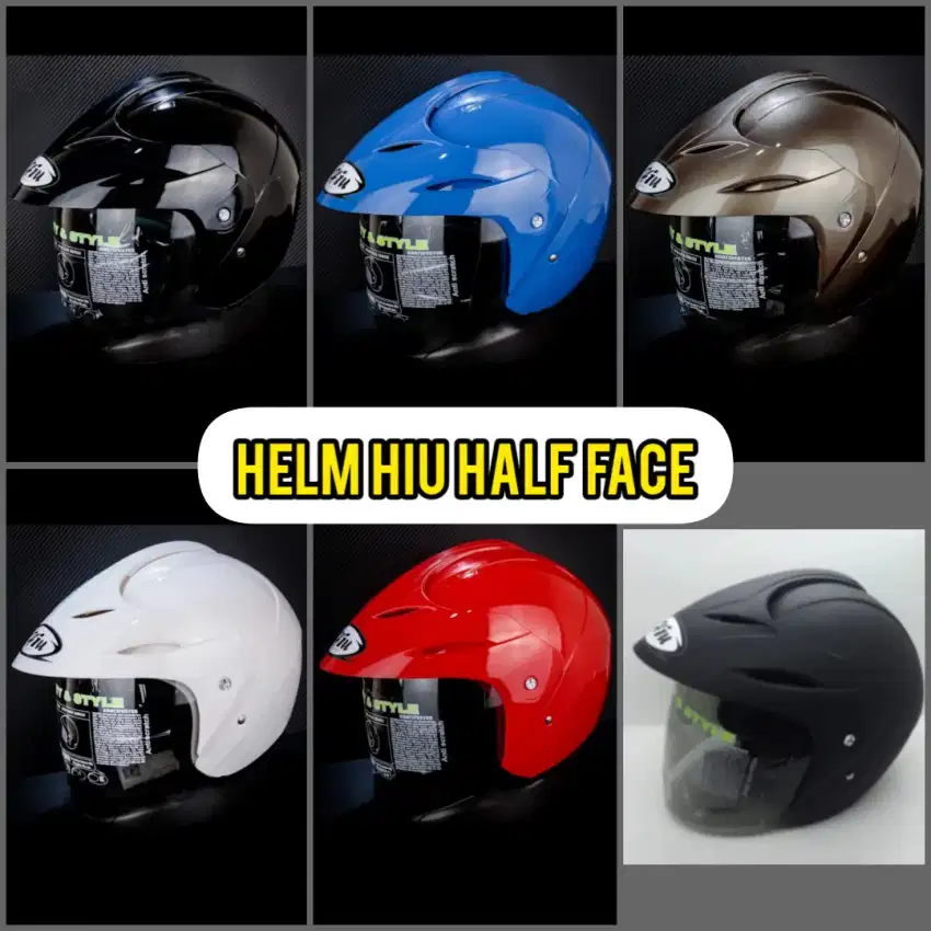 Helm Hiu Half Face Original