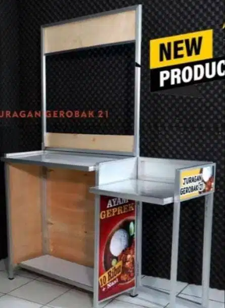 Boot portabel bahan holo alas meja triplek