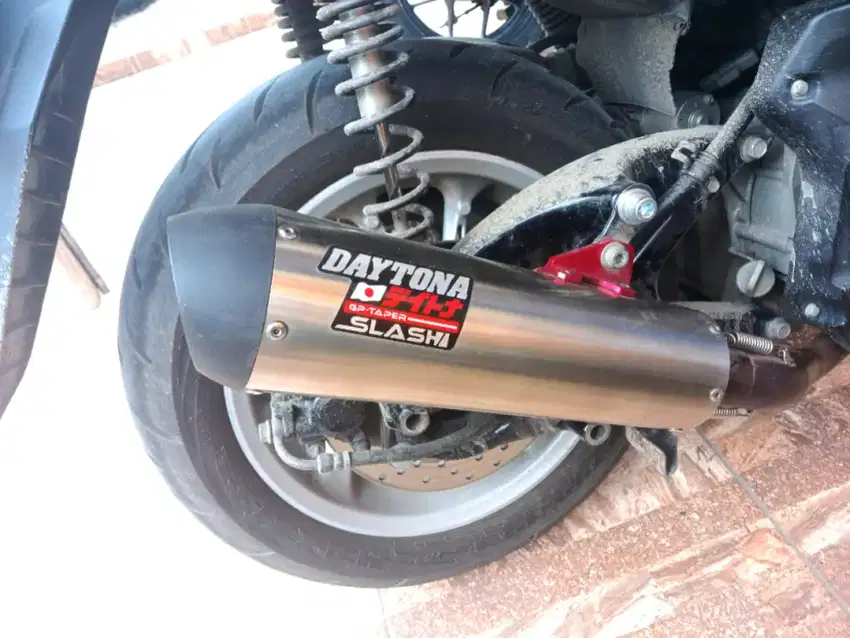 Knalpot Daytona Gp Taper Slash (NMAX OLD Full System)