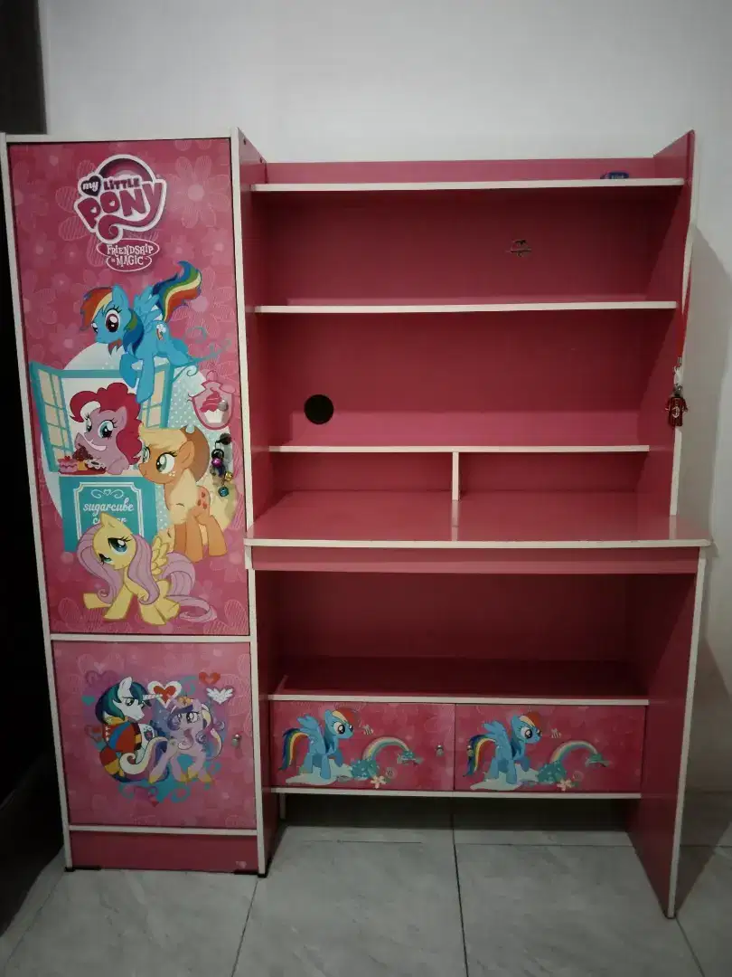 Meja Belajar Anak Little Pony Jumbo