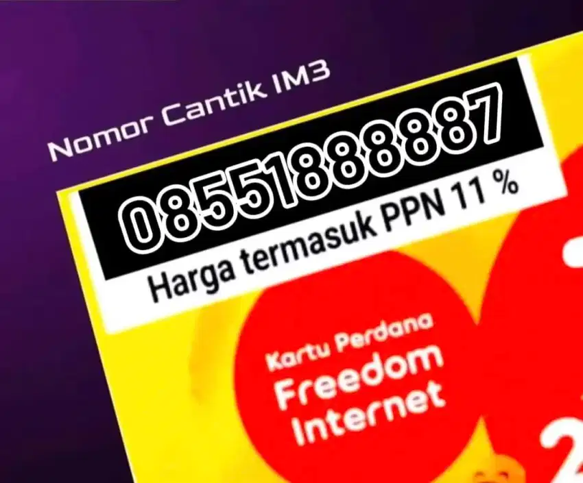 Indosat nomer cantik