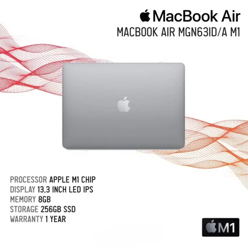 Macbook Air M1 Garansi Resmi iBox 1 Tahun Cash / Kredit