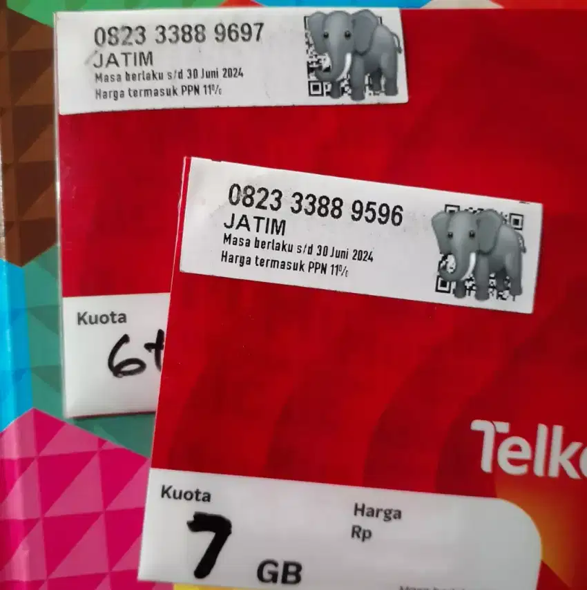 NOMOR RAPI TELKOMSEL ADA KUOTA 6 GB SATU BULAN.