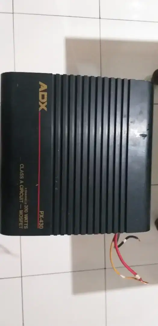 Di jual power mobil merk ADX  PX-430 series posisi di Malang kota