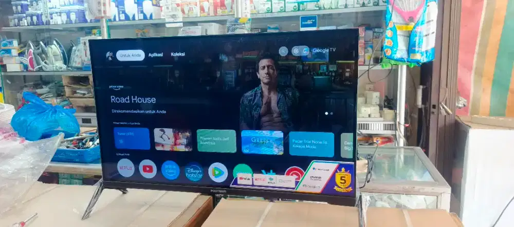 Google Tv Polytron 32 inchi