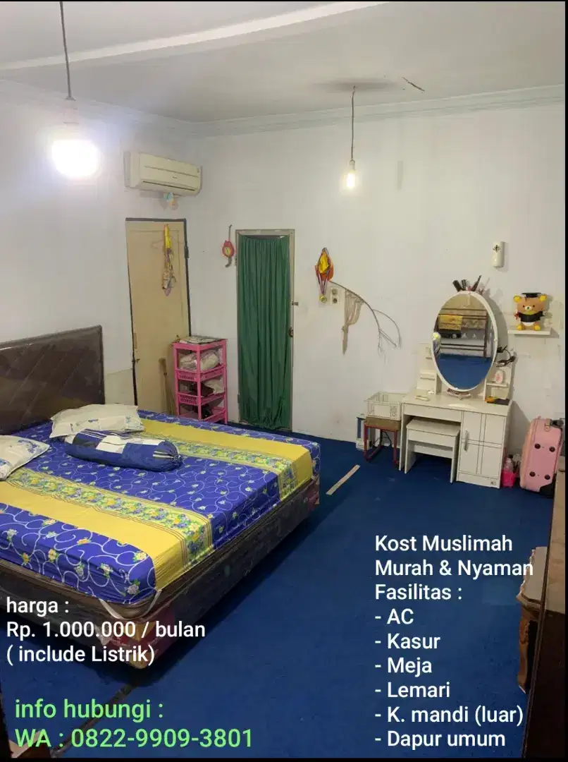 Kost Muslimah nyaman