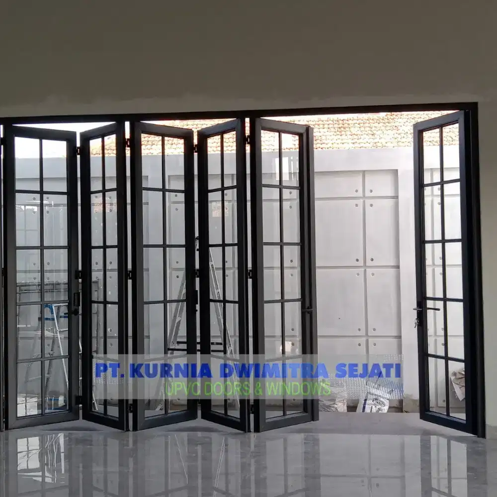 Kusen upvc jendela dan pintu bergaransi