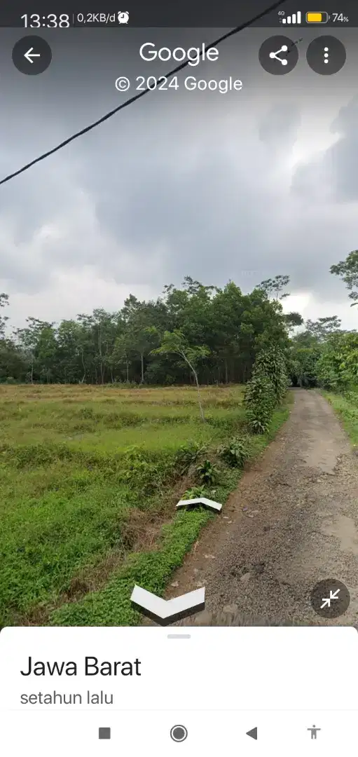 Di jual tanah kebun ,daerah Subang selatan kecamatan Ciater