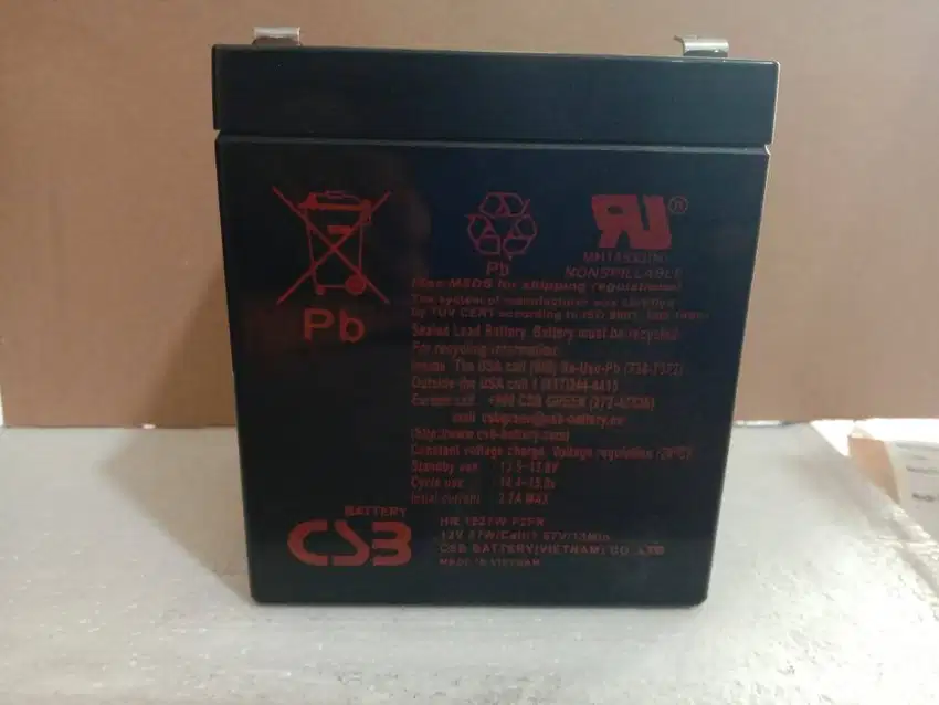 Battery Ups CSB 12V 5AH - HR1227W F2FR