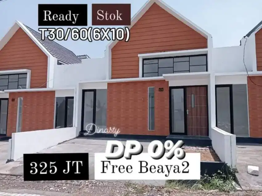 UTJ 1 juta dan Anda bisa dapatkan Rumah ini dengan DP 0 & free biaya ²