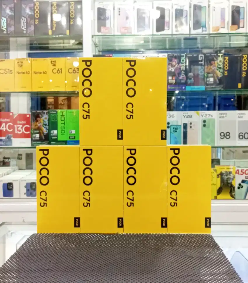 BARU...POCO C75 RAM 6+6/128 SEGEL/GARANSI RESMI.
