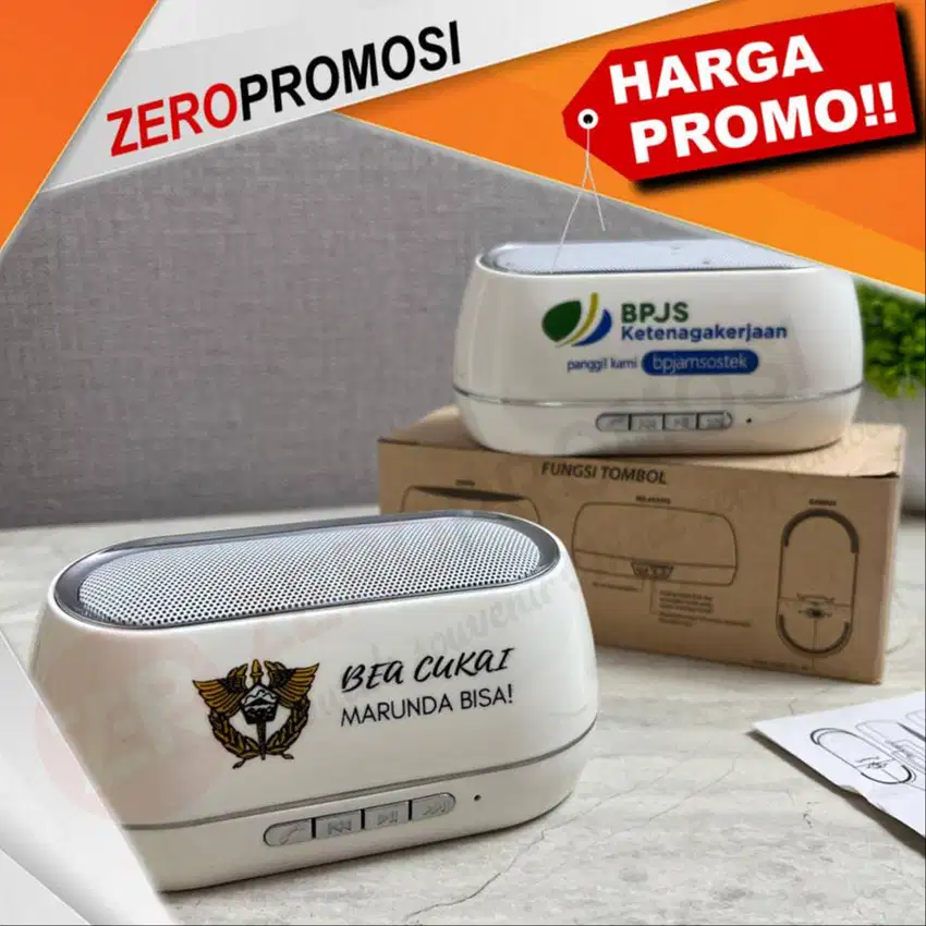 Maksimalkan Branding Anda dengan Souvenir Speaker Bluetooth BTSPK02 Cu
