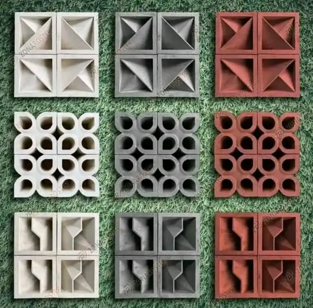 Roster beton minimalis