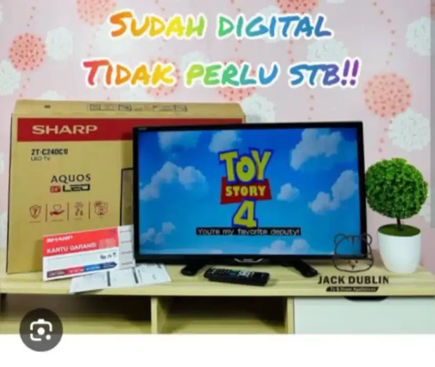 TV SHARP 24 JARANG DIPAKE