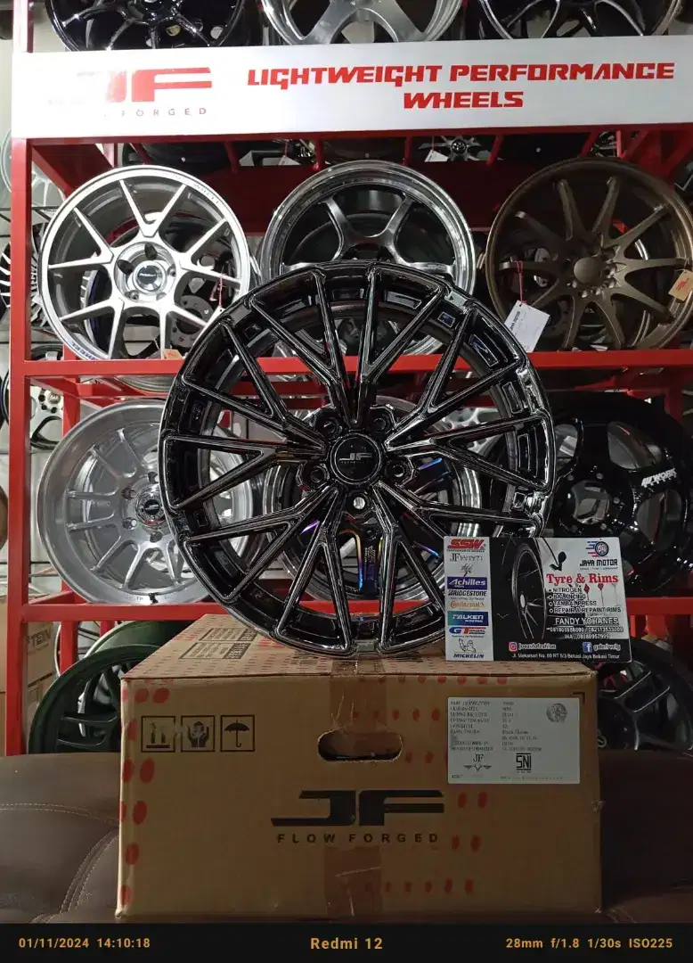 Velg JF HRE FF28 r18 5x114,3 lbr8 et42
