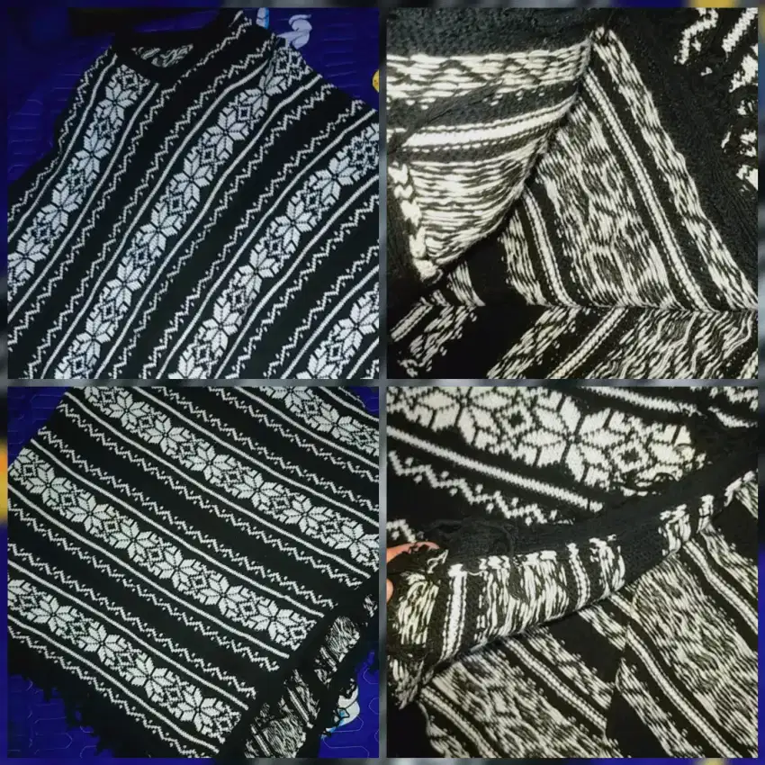 Cardigan rajut.