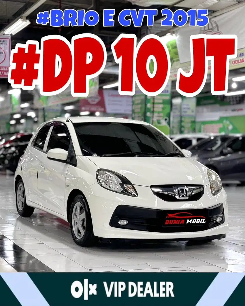 [DP 10 JT] Brio E CKD 2015 RS CVT KM 40rb Tgn Ke 1 Super Istimewa