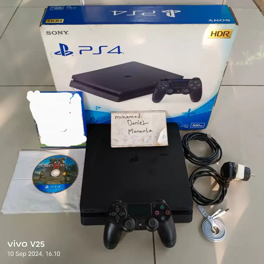 Ps4 slim 500GB seri 2106A fw ps 4 playstation