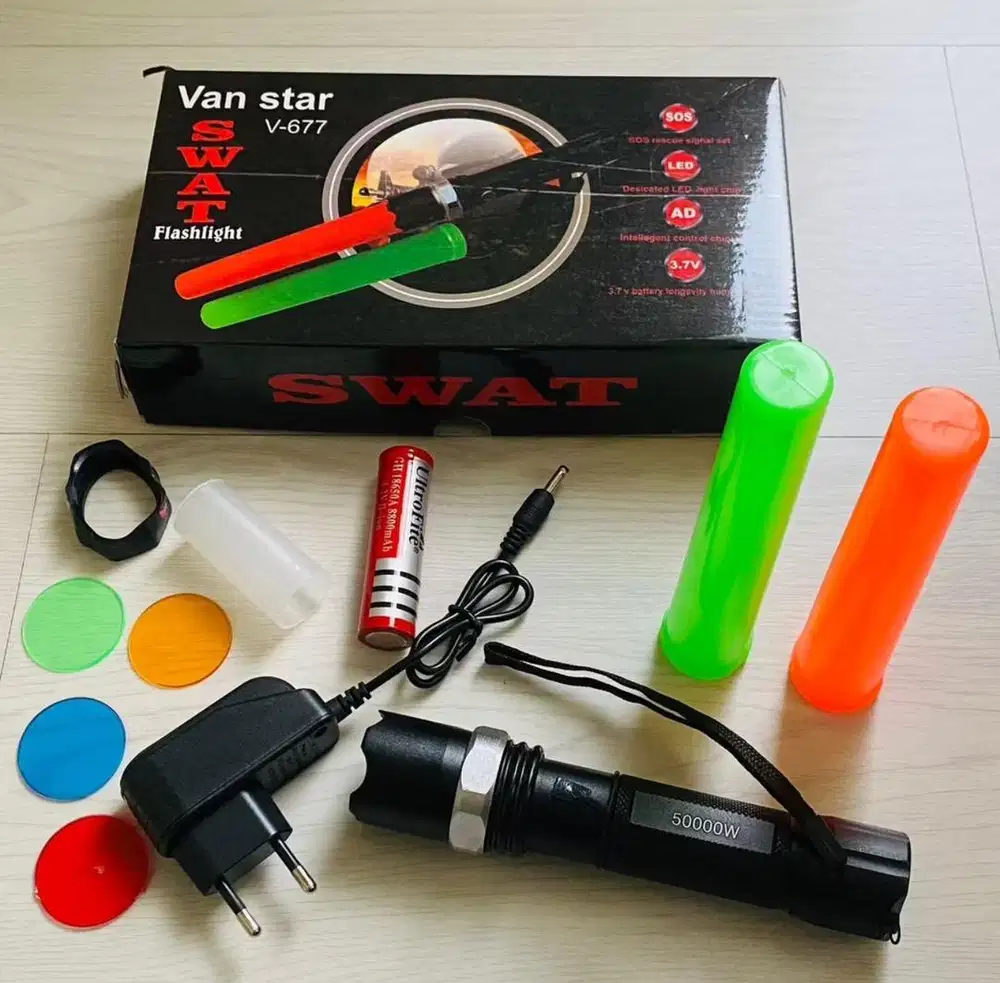 Senter Swat Police Accessories Full Set V677