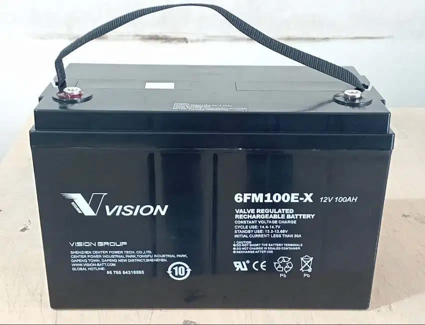 Battery Ups Vision 12V 100AH / 6FM100E-X