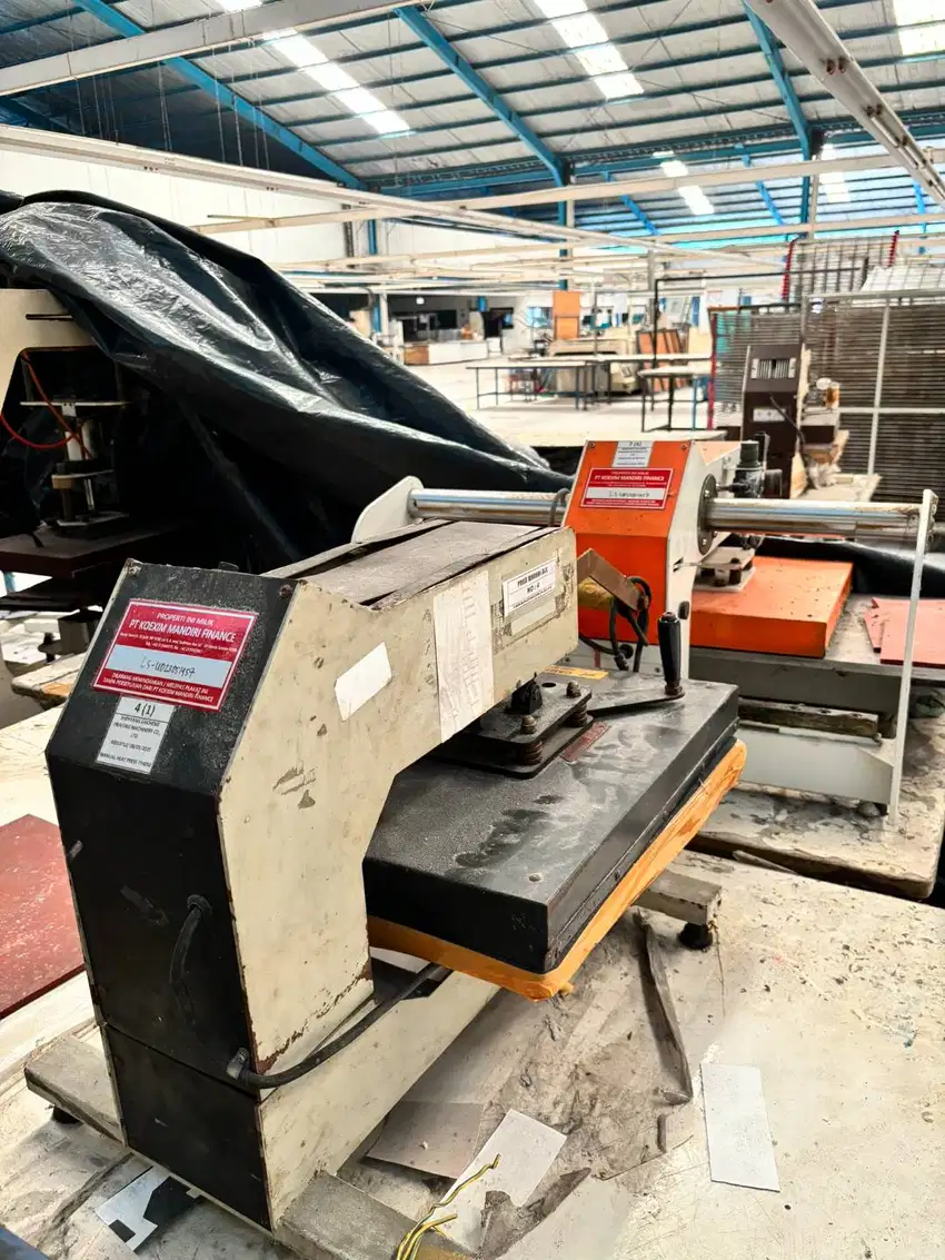 Heat Press - Mesin Bekas Pabrik Sablon